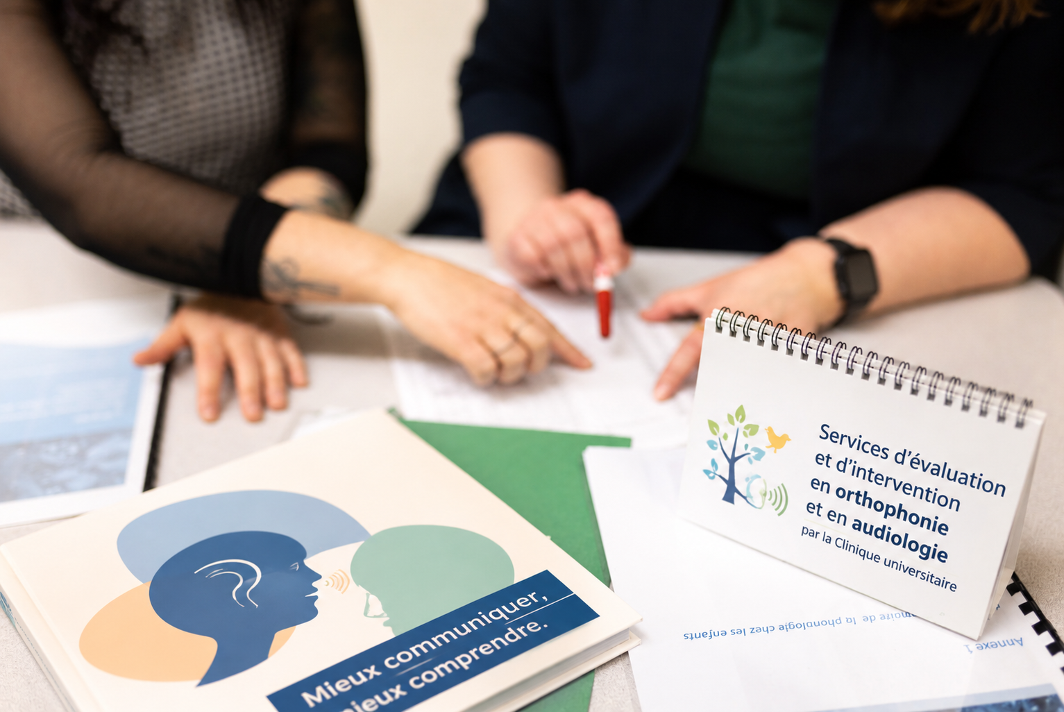 Services evaluation orthohponie audiologie